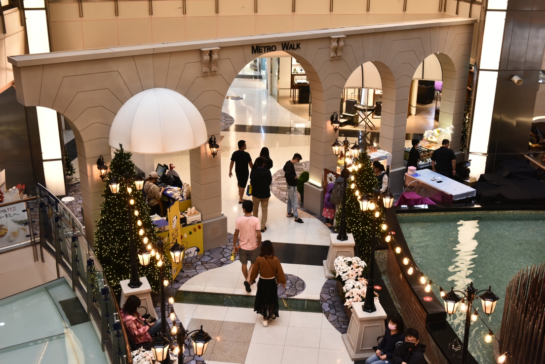 [桃園中壢] 2021室內最美英倫耶誕市集，就在中壢大江購物中心!超多餐廳的美食綠洲，全年免費停車！ @尼豪的美食旅行手札