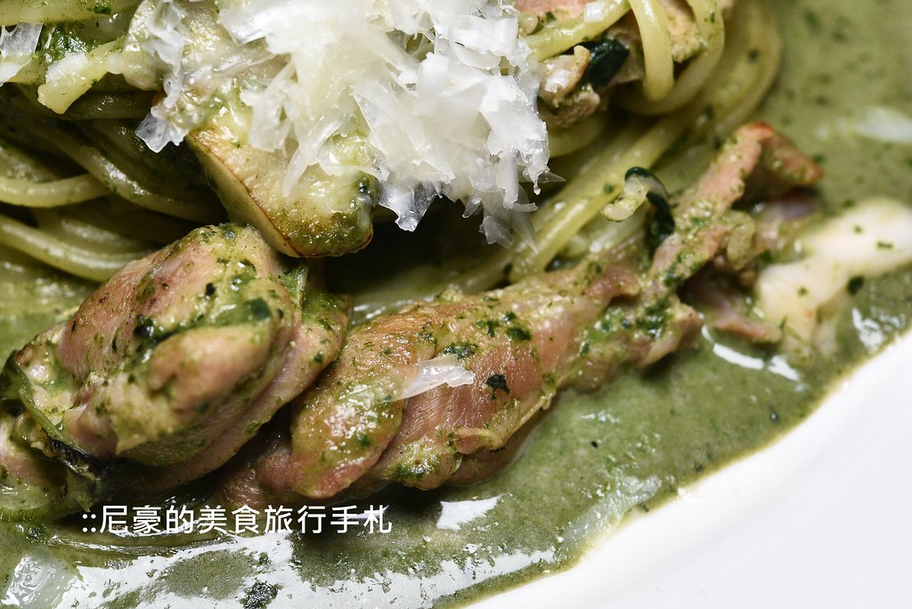 [台北中山] 二分之一 手工自行製作麵條的義大利麵 中山區中原街行天宮美食推薦 @尼豪的美食旅行手札