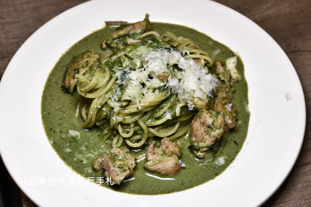 [台北中山] 二分之一 手工自行製作麵條的義大利麵 中山區中原街行天宮美食推薦 @尼豪的美食旅行手札