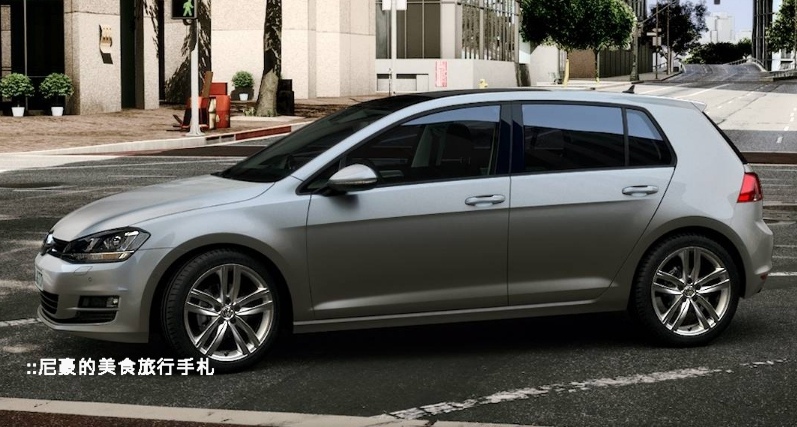 [汽車試乘]Volkswagen福斯Golf 7代試駕-市區操控性佳安全方便推薦 @尼豪的美食旅行手札